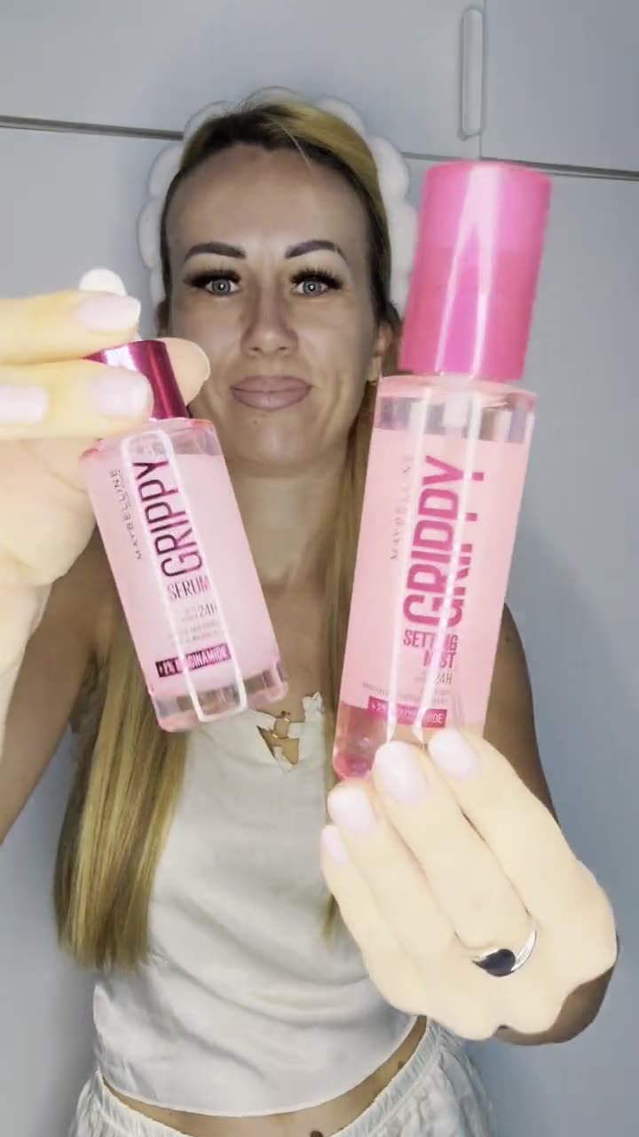 Emina zeigt Maybelline New York Grippy Primer und Setting Spray im Video